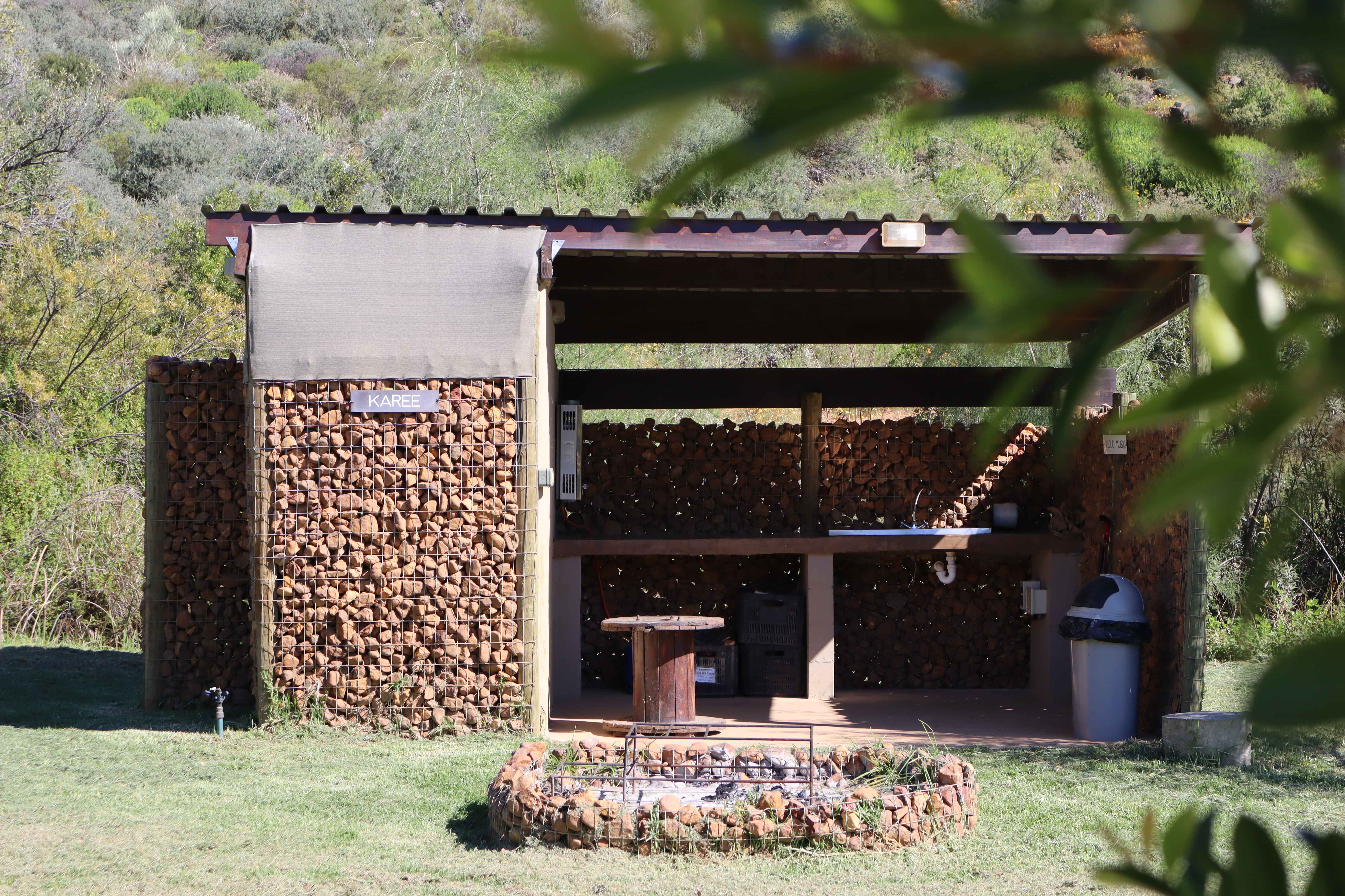 Grassfield campsite ablution facilities